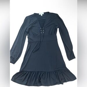 Michael Michael Kors Women's Stretchy Black Dress Size Medium